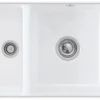 Villeroy & Boch Subway - Keramische Spoelbak 545x440 Mm Incl. Afvoergarnituur, CeramicPlus, Alpine Wit 675801R1