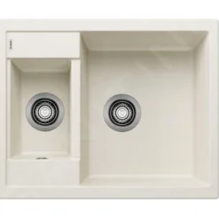 Blanco Metra 6 - Silgranit Spoelbak, 615x500 Mm, Zacht Wit 527113