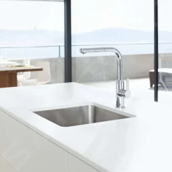 Hansa Ronda - Keukenkraan Met Uittrekbare Vuistdouche, Chroom 54912273 -Exporteren Kraan Lux Winkel 0162f4c36a31f79218f06f0b