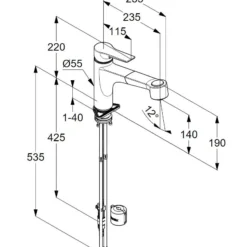 Kludi Mix - Keukenkraan Met Uittrekbare Sproeikop, Chroom 329410575 6 Kludi Mix - Keukenkraan Met Uittrekbare Sproeikop, Chroom 329410575 -Exporteren Kraan Lux Winkel 032d681540374b88c2c7238f