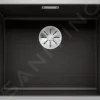Blanco Subline 500 - Silgranit Spoelbak, 543x443 Mm, Met Draaiknopbediening, SteelFrame, Zwart 525998 -Exporteren Kraan Lux Winkel 04064a4f0df0dc4d220747d5