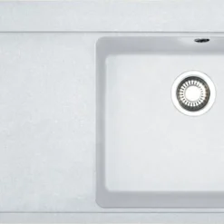 Franke Mythos - MTG 611/7 Fragranit Spoelbak, 1000x515 Mm, Glacier 114.0150.010