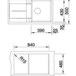 Blanco Metra 5 - Silgranit Spoelbak, 860x500 Mm, Met Draaiknopbediening, Koffie 515041 6 Blanco Metra 5 - Silgranit Spoelbak, 860x500 Mm, Met Draaiknopbediening, Koffie 515041 -Exporteren Kraan Lux Winkel 05d1b5400b4c513d2b5ce99b