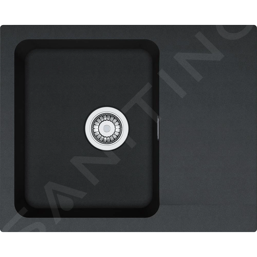 Franke Sets - Spoelbakset T24, OID 611-62 Tectonite Spoelbak, Zwart + Keukenkraan FN 0147, Chroom 114.0323.944 6 Franke Sets - Spoelbakset T24, OID 611-62 Tectonite Spoelbak, Zwart + Keukenkraan FN 0147, Chroom 114.0323.944 - Afbeelding 4