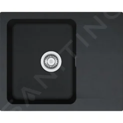 Franke Sets - Spoelbakset T23, OID 611-62 Tectonite Spoelbak, Zwart + Keukenkraan Samoa, Chroom 114.0323.792 -Exporteren Kraan Lux Winkel 062e89178c7f1f81ecdc5312