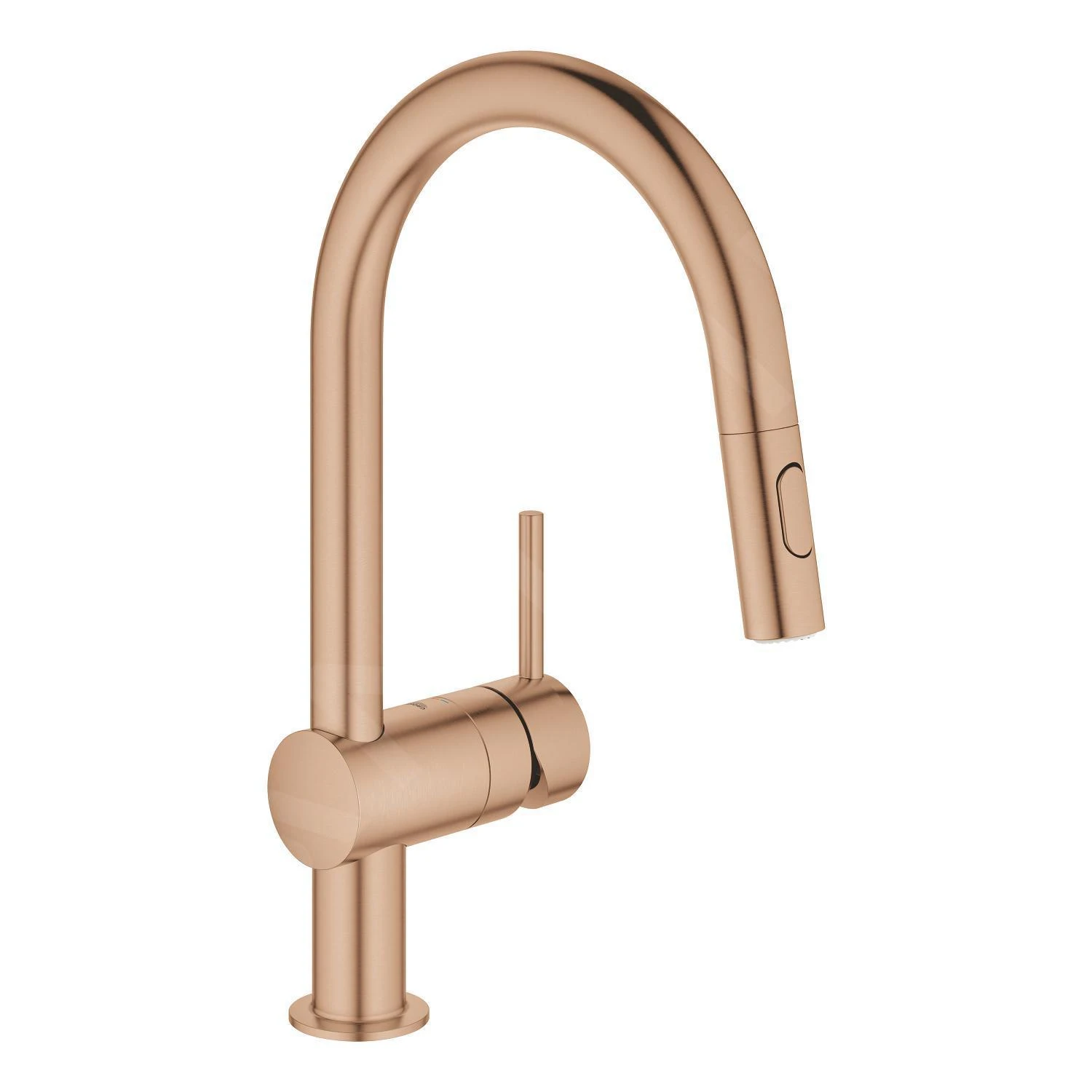 Grohe Minta - Keukenkraan Met Uittrekbare Handdouche, Geborsteld Warm Sunset 32321DL2 3 Grohe Minta - Keukenkraan Met Uittrekbare Handdouche, Geborsteld Warm Sunset 32321DL2