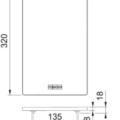 Franke Toebehoren - ALL-IN Snijplank, Bruin 133.0655.221 -Exporteren Kraan Lux Winkel 07d625dc66104443dacda922