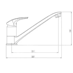 Novaservis Metalia 57 - Keukenkraan, Graniet-zwart 57091,GRB -Exporteren Kraan Lux Winkel 086d2e39f8ea18ddbc0b4f19