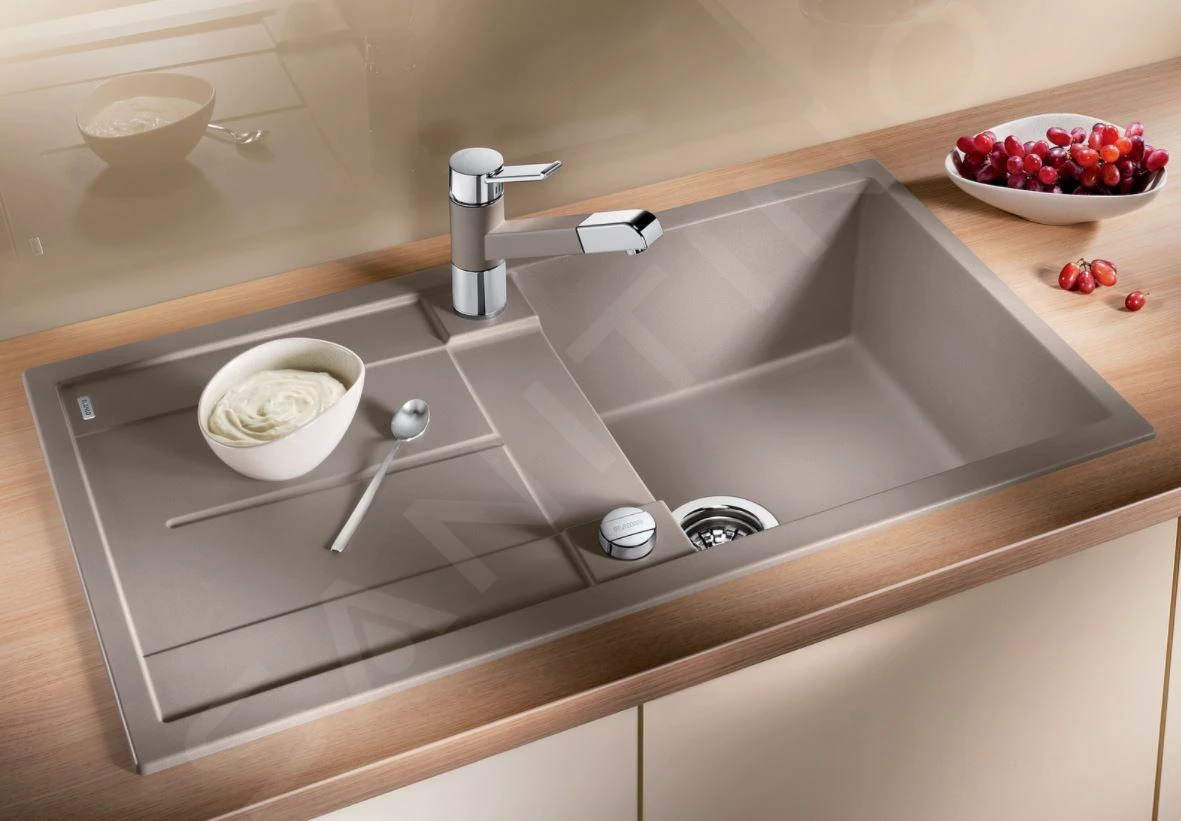 Blanco Metra 5 - Silgranit Spoelbak, 860x500 Mm, Met Draaiknopbediening, Zwart 525918 5 Blanco Metra 5 - Silgranit Spoelbak, 860x500 Mm, Met Draaiknopbediening, Zwart 525918 - Afbeelding 3