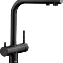 Blanco Fontas II - Keukenkraan Met Filterfunctie, Mat Zwart 526670