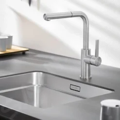 Blanco Etagon 500 - Spoelbak, 540x440 Mm, Met Verschillende Niveaus, Rvs 521841 -Exporteren Kraan Lux Winkel 0bb24267da2b83559942a39a