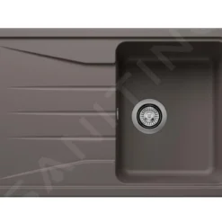 Blanco Sona 45 - Silgranit Spoelbak, 780x500 Mm, Grijs 527332