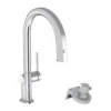 Hansgrohe Aqittura M91 - Keukenmengkraan Met Uittrekbare Uitloop En Filterkop, SBox, Chroom 76826000