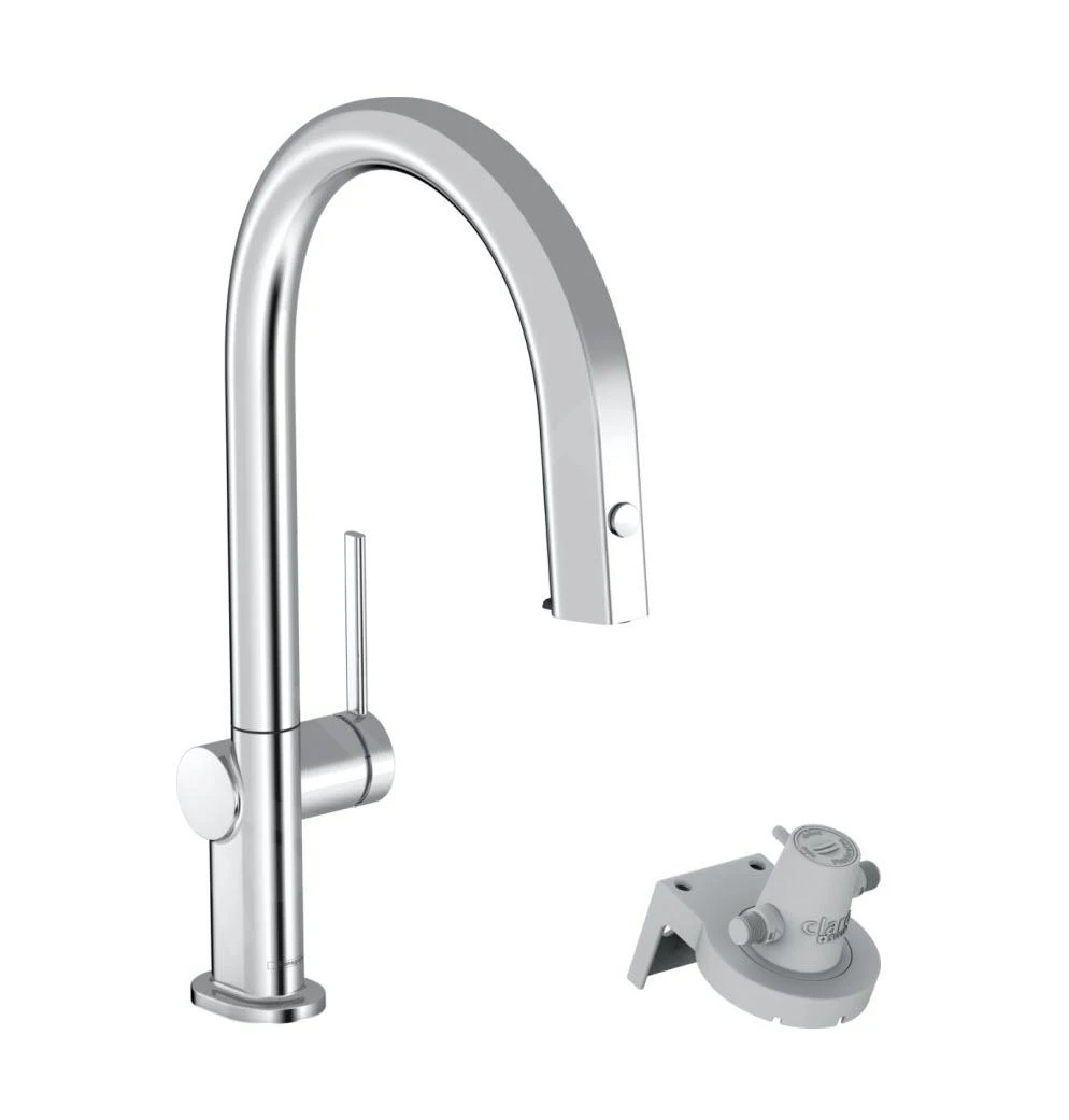 Hansgrohe Aqittura M91 - Keukenmengkraan Met Uittrekbare Uitloop En Filterkop, SBox, Chroom 76826000 3 Hansgrohe Aqittura M91 - Keukenmengkraan Met Uittrekbare Uitloop En Filterkop, SBox, Chroom 76826000