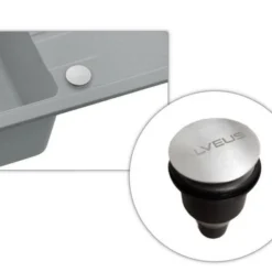 Alveus Sets - Set Spoelbak Intermezzo 30 En Keukenkraan Nina, Beige SETA001 -Exporteren Kraan Lux Winkel 0df29511bc230af79d681487 3