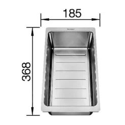 Blanco Accessoires - Multifunctionele Kom Axia III, Rvs 233739 -Exporteren Kraan Lux Winkel 0dfeed1f19eff0d994ea8a9a