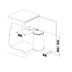 Blanco Singolo XL - Inbouw Afvalemmer, Inhoud 20 L 526377 6 Blanco Singolo XL - Inbouw Afvalemmer, Inhoud 20 L 526377 -Exporteren Kraan Lux Winkel 104daf2557fc52ab941630a8