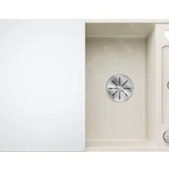 Blanco Axia III 45 - Silgranit Spoelbak, 770x500 Mm, Met Toebehoren, InFino, Zacht Wit 527037 -Exporteren Kraan Lux Winkel 119b796be4420a03b8d643a1