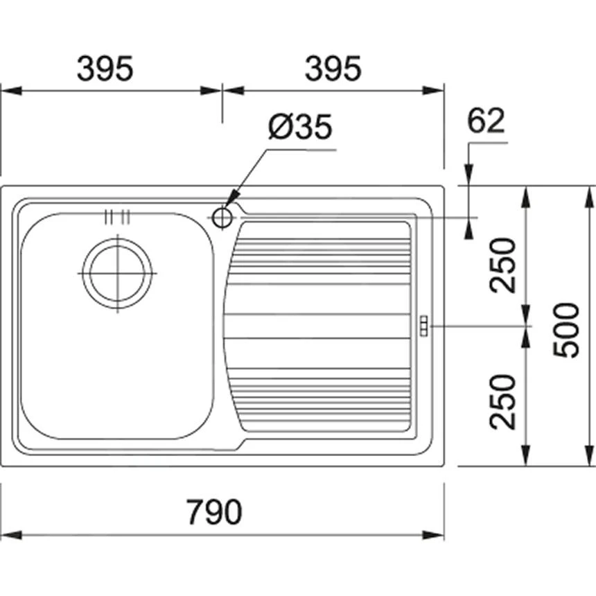 Franke Sets - Set N83, Rvs Spoelbak LLX 611/2 En Keukenkraan FC 3055.031, Rvs/chroom 101.0650.597 4 Franke Sets - Set N83, Rvs Spoelbak LLX 611/2 En Keukenkraan FC 3055.031, Rvs/chroom 101.0650.597 - Afbeelding 2