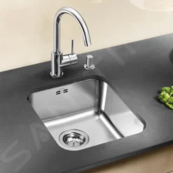 Blanco Supra 340 - Spoelbak, 370x430 Mm, Geborsteld Rvs 518199 -Exporteren Kraan Lux Winkel 122bd0f5efbe4b1e043d0bf1