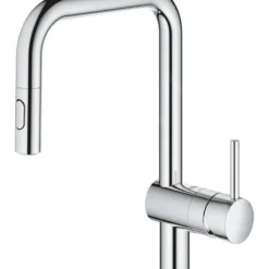 Grohe Minta - Keukenkraan Met Uittrekbare Handdouche, Chroom 32322002 -Exporteren Kraan Lux Winkel 122f1b8fb76210c0e7af6b15