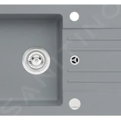 Alveus Sets - Set Granieten Spoelbak Cortina 140 En Keukenkraan Tonia, Concrete SETA734 -Exporteren Kraan Lux Winkel 1356cad08ae72654ff967bb6 1