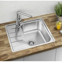 Blanco Lemis 45 - Spoelbak, 605x500 Mm, Geborsteld Rvs 525115 -Exporteren Kraan Lux Winkel 13b4136d1364aeb16c1d0f1d