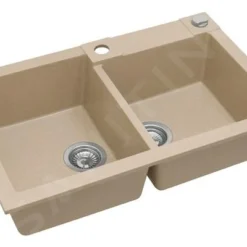 Alveus Rock - Granieten Spoelbak 780x480 Mm, Met Draaiknopbediening, Beige 1090962 7 Alveus Rock - Granieten Spoelbak 780x480 Mm, Met Draaiknopbediening, Beige 1090962 -Exporteren Kraan Lux Winkel 1477aceb219565d56037c232