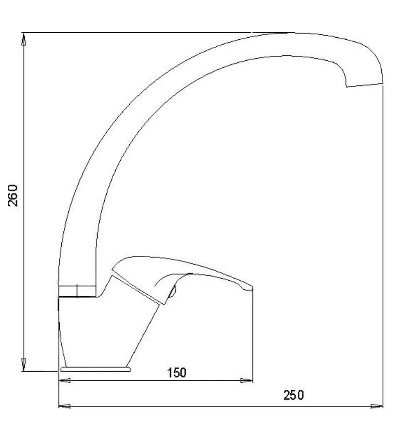Novaservis Metalia Eco+ - Keukenkraan ECO+, Chroom 57014,0E 4 Novaservis Metalia Eco+ - Keukenkraan ECO+, Chroom 57014,0E - Afbeelding 2