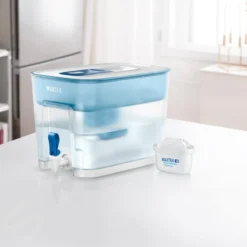 Brita Kannen - Waterfilterstation Flow Memo, Inhoud 8200 Ml, Blauw 1039277 -Exporteren Kraan Lux Winkel 15ac62e27b33630204e51459