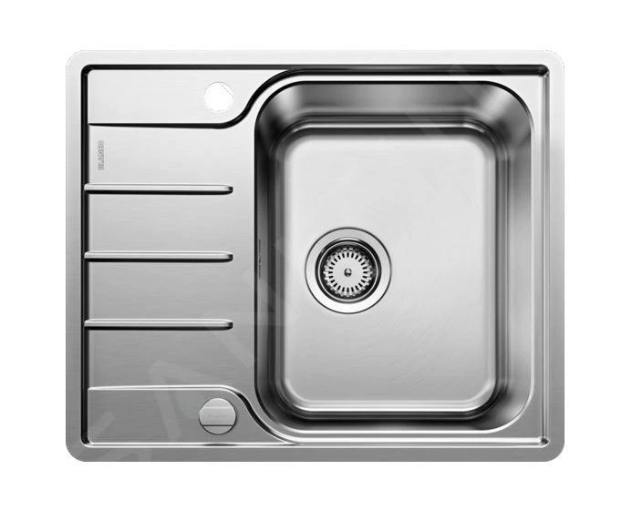 Blanco Lemis 45 - Spoelbak, 605x500 Mm, Met Afvoerbediening, Geborsteld Rvs 525114 3 Blanco Lemis 45 - Spoelbak, 605x500 Mm, Met Afvoerbediening, Geborsteld Rvs 525114