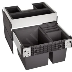 Blanco Select - Inbouw Afvalemmer, Met Scheidingswand, Inhoud 46 L 526210