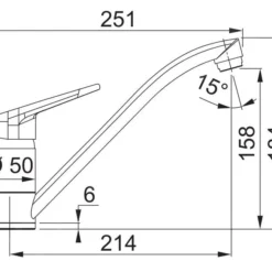 Franke Kranen - Keukenkraan FC 9541.094, Ijswit 115.0470.658 -Exporteren Kraan Lux Winkel 17bac1223ac7a21e632d724a