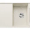 Blanco Axia III 45 - Silgranit Spoelbak, 770x500 Mm, Met Toebehoren, InFino, Zacht Wit 527038