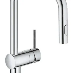 Grohe Minta - Keukenkraan Met Uittrekbare Handdouche, Chroom 32322002