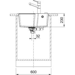 Franke Urban - Fragraniet Spoelbak UBG 610-56, 560x500 Mm, Mat Zwart 114.0637.591 -Exporteren Kraan Lux Winkel 1d8ce6dd5225e02dd3ba9515
