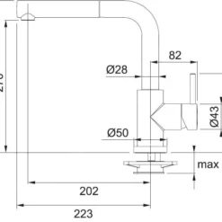 Franke Sets - Spoelbakset T32, Tectonite Spoelbak OID 611-78, Zwart + Keukenkraan FN 0147, Chroom 114.0366.065 -Exporteren Kraan Lux Winkel 1db725505a28a9418bee4c0c