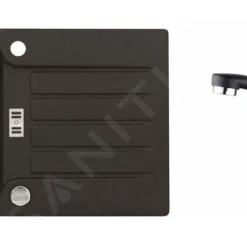 Alveus Sets - Set Spoelbak Niagara 30 En Keukenkraan Nina, Carbon SETA142