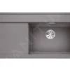 Blanco Zenar XL 6 - Silgranit Spoelbak, 987,5x497,5 Mm, InFino, Aluminium 523904