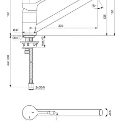 Ideal Standard Ceralook - Keukenkraan, BlueStart, Rvs BC292GN 5 Ideal Standard Ceralook - Keukenkraan, BlueStart, Rvs BC292GN -Exporteren Kraan Lux Winkel 1f9edbc27adfa86e234d6a61