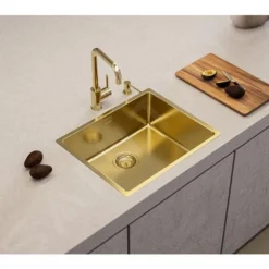 Alveus Oz Monarch - Keukenkraan, Gold 1134858 -Exporteren Kraan Lux Winkel 2119200464c0e9fef39af5a0