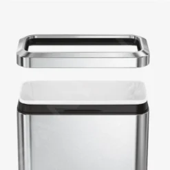 Simplehuman Afvalemmers - Open Recyclebak 20 L, Gebrosteld Rvs CW1470 12 Simplehuman Afvalemmers - Open Recyclebak 20 L, Gebrosteld Rvs CW1470 -Exporteren Kraan Lux Winkel 21c487b39ef85a54118ded28