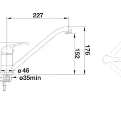 Blanco Daras - Keukenkraan, Zacht Wit 526935 -Exporteren Kraan Lux Winkel 21ec1777413d29fbbe397293