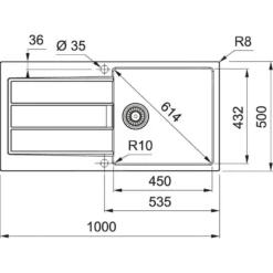Franke Sets - Keukenset T76, Tectonite Spoelbak S2D 611-100 En Keukenkraan Samoa, Grijs/chroom 143.0650.602 -Exporteren Kraan Lux Winkel 226fd4f43e6d74c4432eb335 3