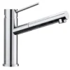 Blanco Alta S - Keukenraan Met Uittrekbare Sproeikop, Chroom 515122