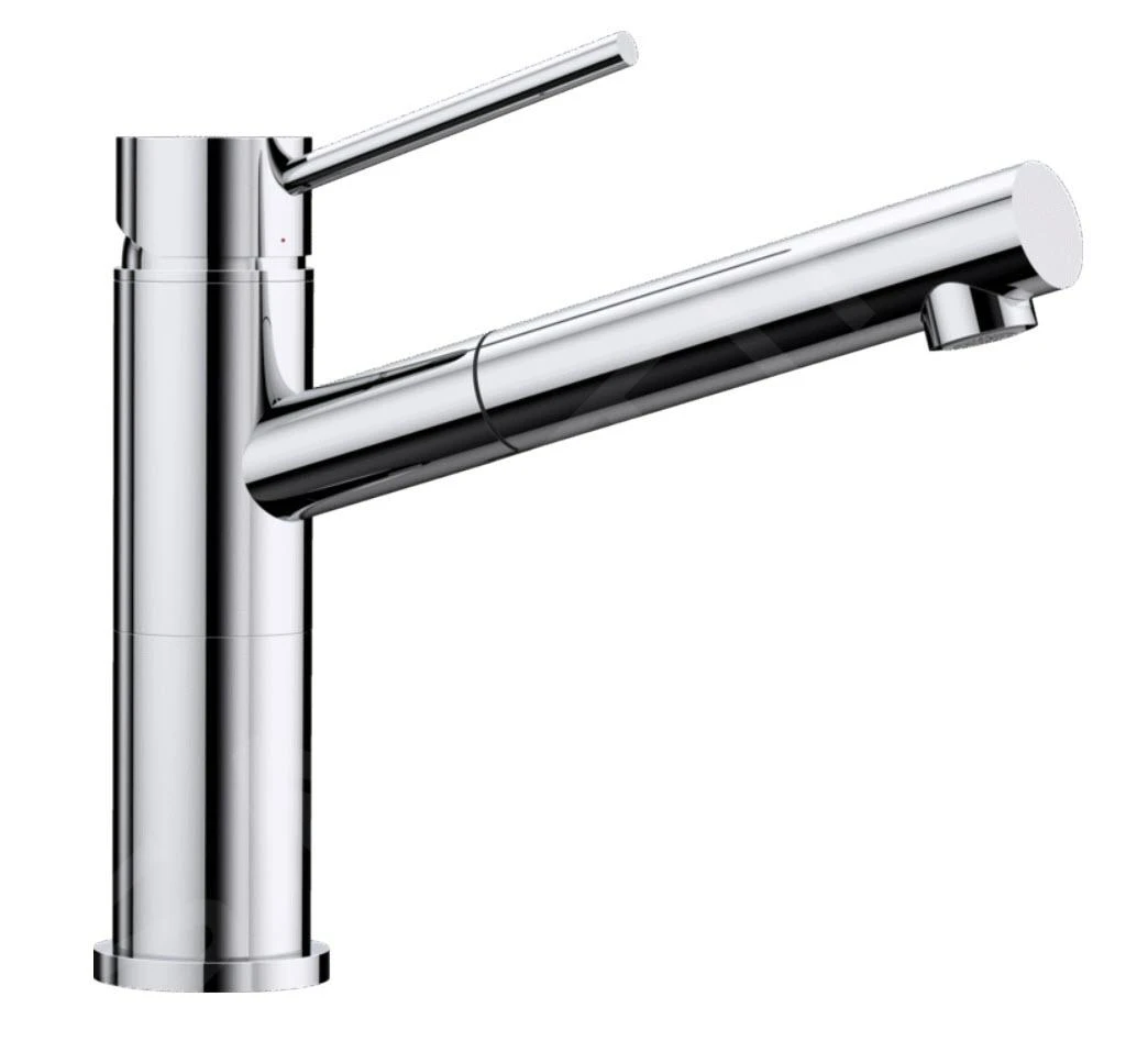 Blanco Alta S - Keukenraan Met Uittrekbare Sproeikop, Chroom 515122 3 Blanco Alta S - Keukenraan Met Uittrekbare Sproeikop, Chroom 515122