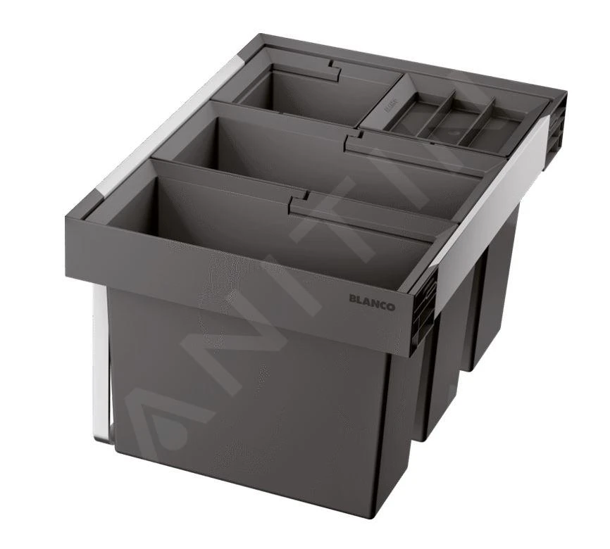 Blanco Flexon II - Inbouw Afvalemmer, Met Scheidingswand, Inhoud 42 L 526644 3 Blanco Flexon II - Inbouw Afvalemmer, Met Scheidingswand, Inhoud 42 L 526644