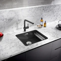 Blanco Etagon 500 - Silgranit Spoelbak, 527x427 Mm, Met Verschuifbare Rails, Wit 526346 10 Blanco Etagon 500 - Silgranit Spoelbak, 527x427 Mm, Met Verschuifbare Rails, Wit 526346 -Exporteren Kraan Lux Winkel 245e6e64c812ddef4f1396f7