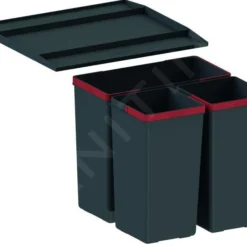 Franke Sorters - Easysort 450-1-2 Inbouw Prullenbak 121.0494.150