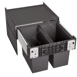 Blanco Select - Inbouw Afvalemmer, Met Scheidingswand, Inhoud 38 L 526201